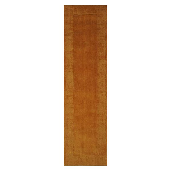 Handloom Plain Runner - Ochre